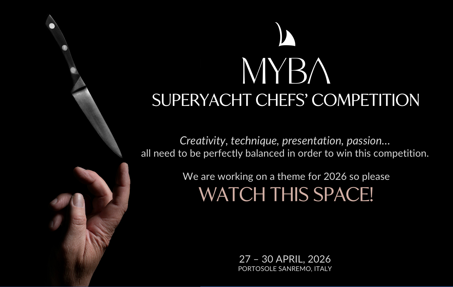 2026 Chefs' Competition banner